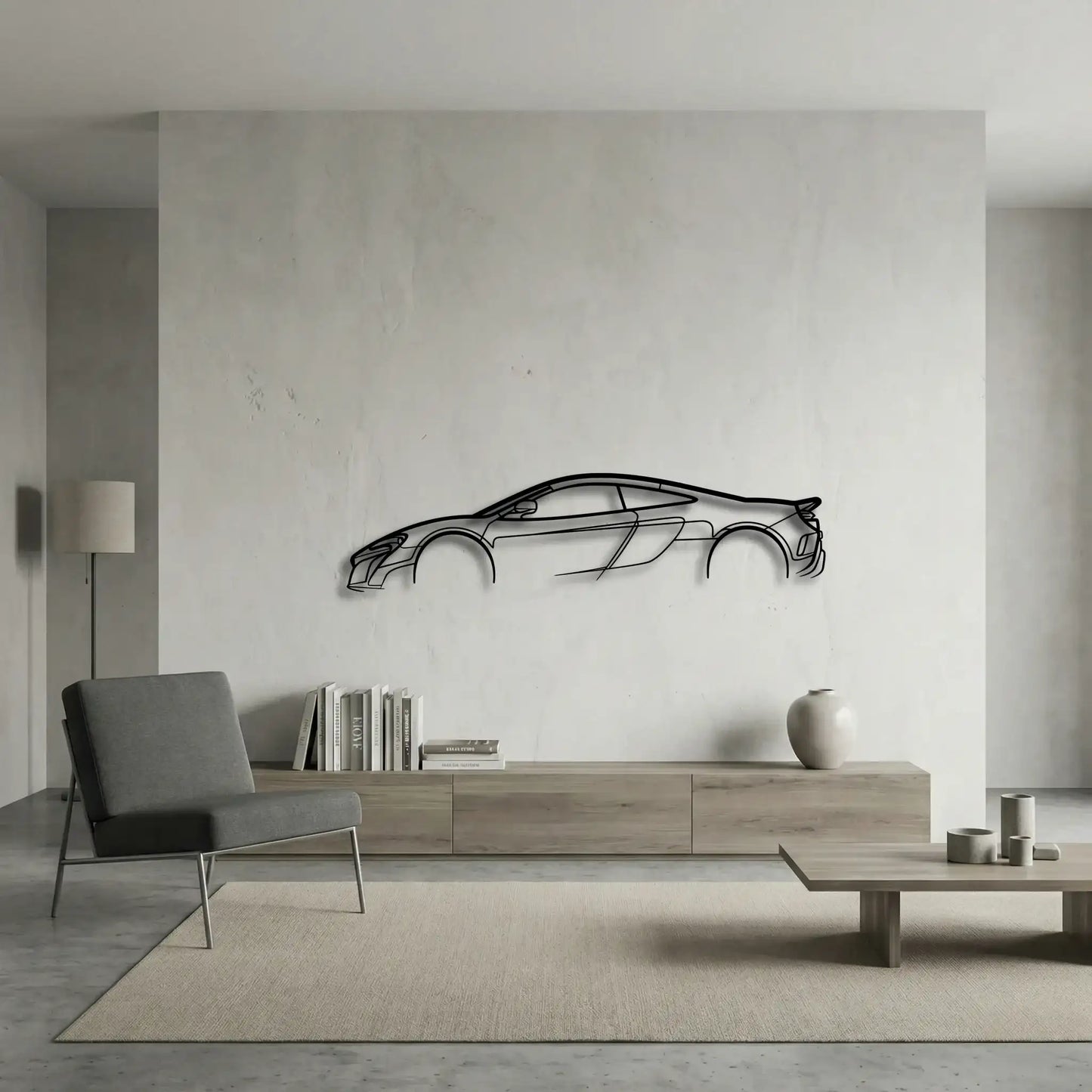 McLaren 675LT Metal Wall Art