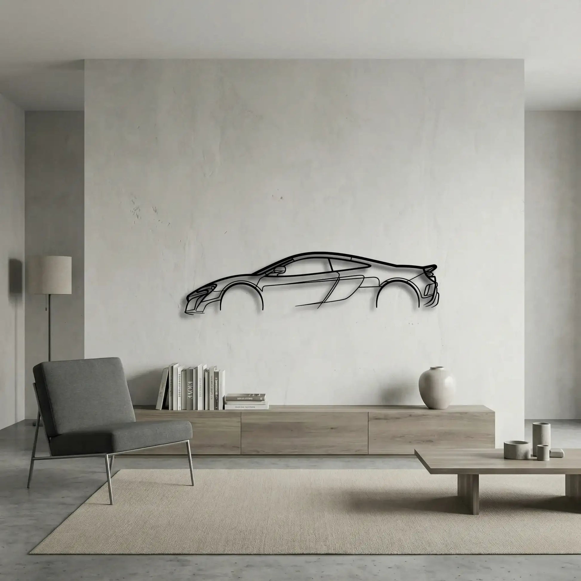McLaren 675LT Metal Wall Art