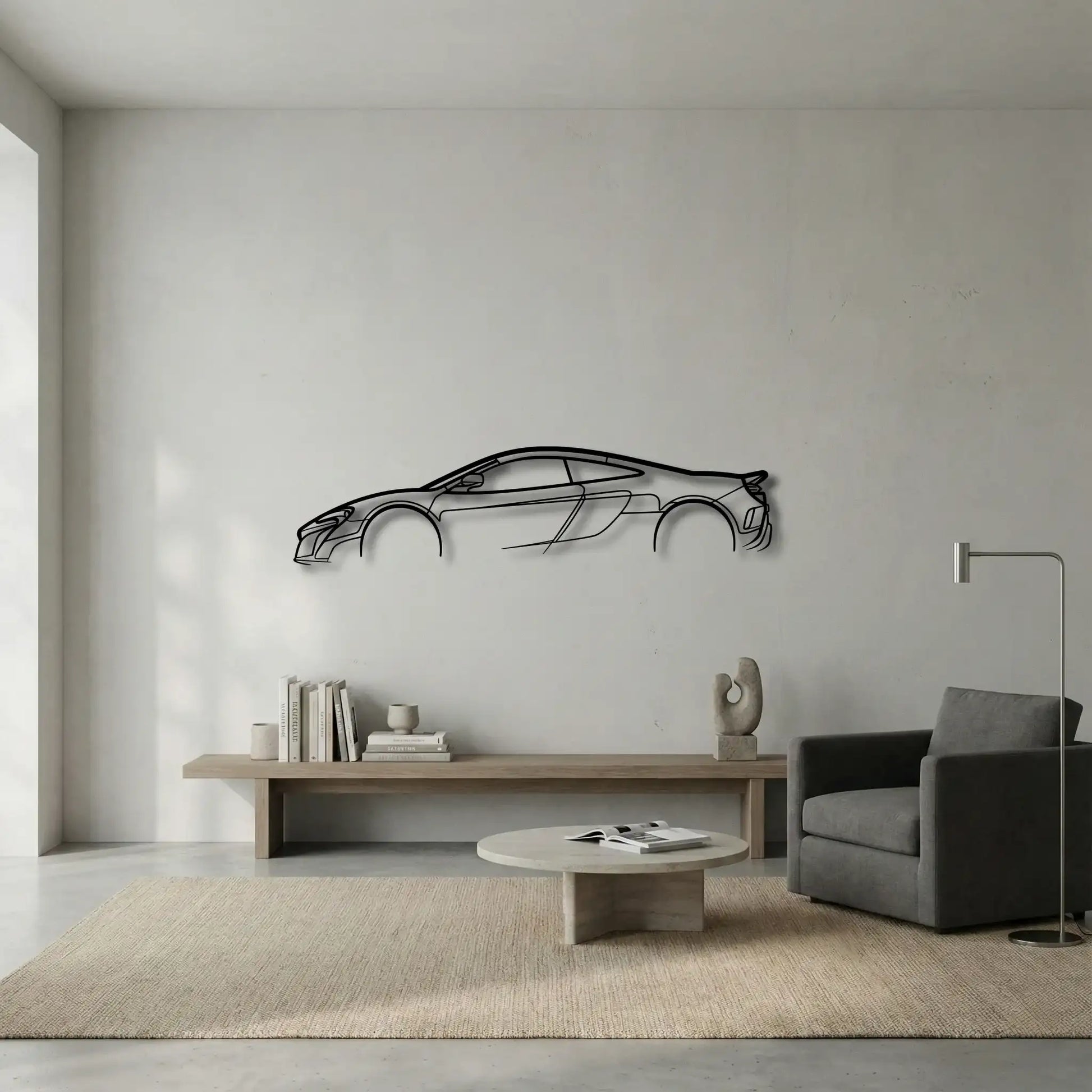 McLaren 675LT Metal Wall Art