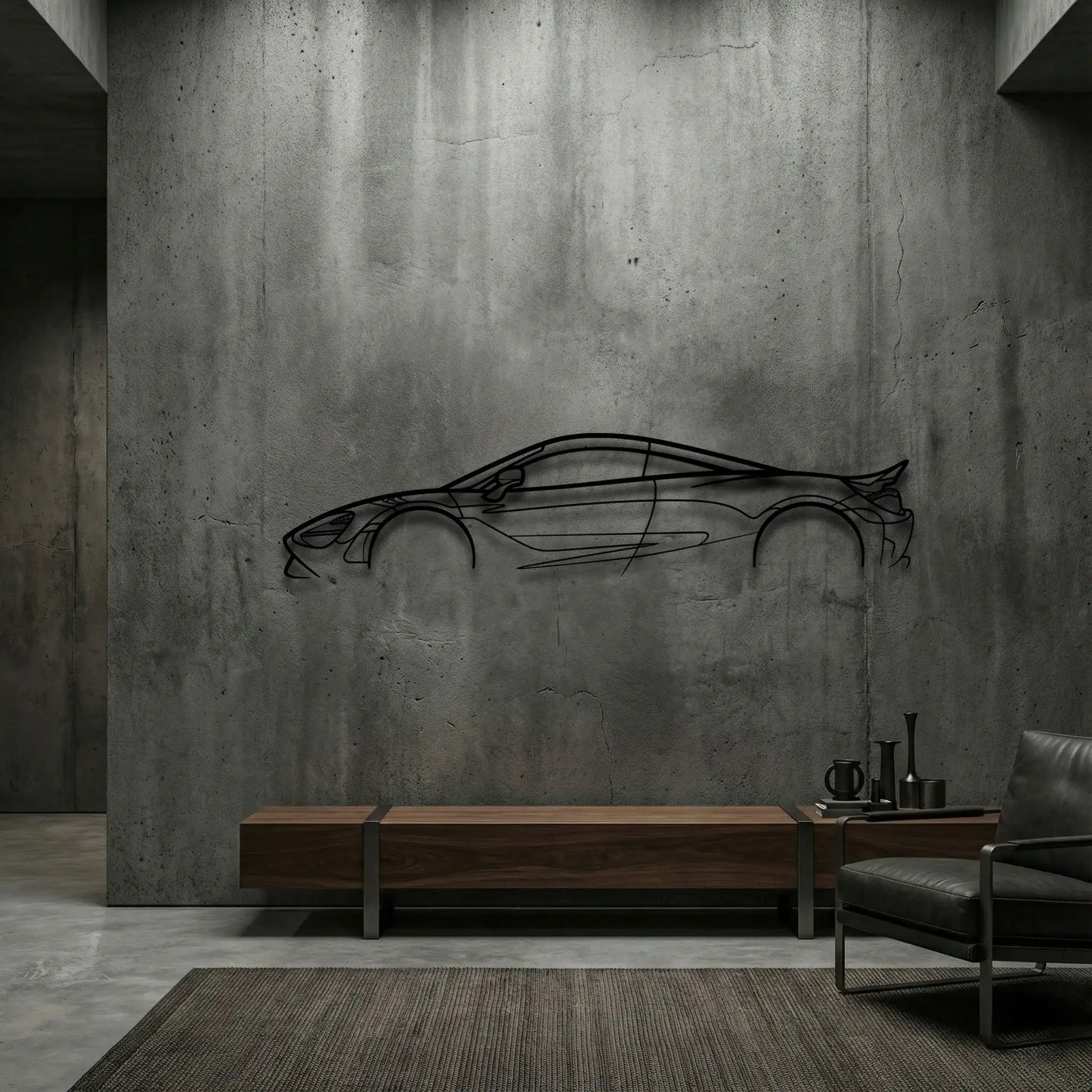 McLaren 765LT Metal Wall Art