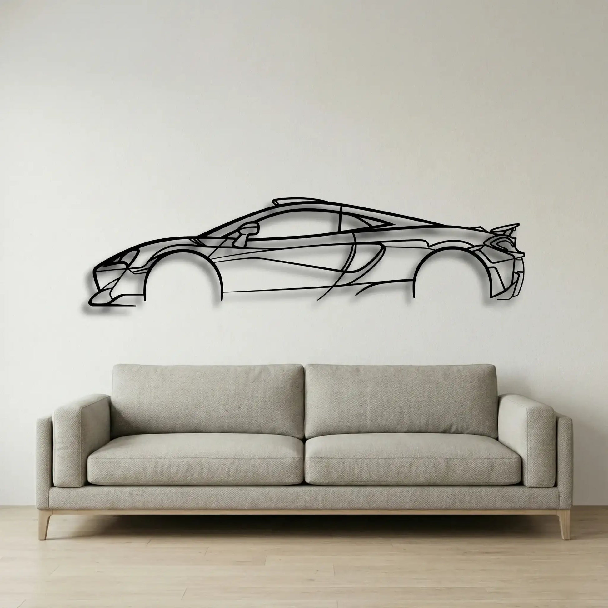 McLaren MSO 600LT Metal Wall Art