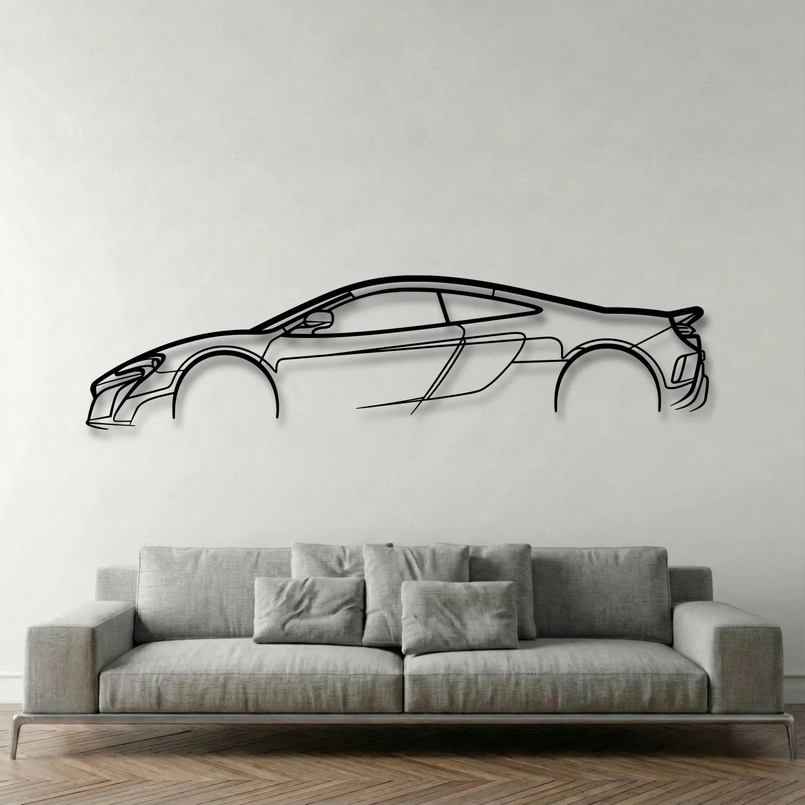 McLaren 675LT Metal Wall Art - DopeCars