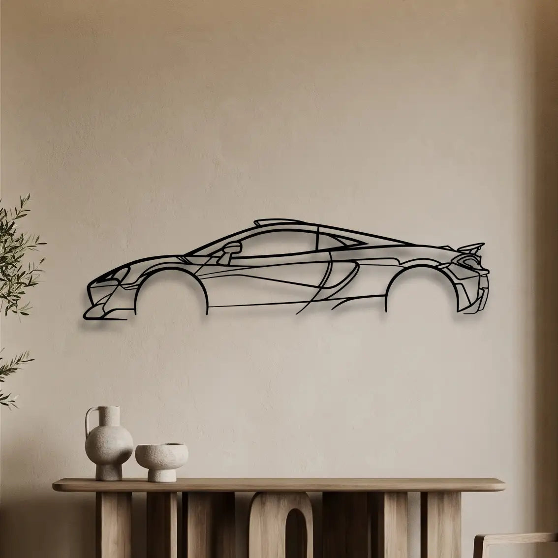 McLaren MSO 600LT Metal Wall Art - DopeCars