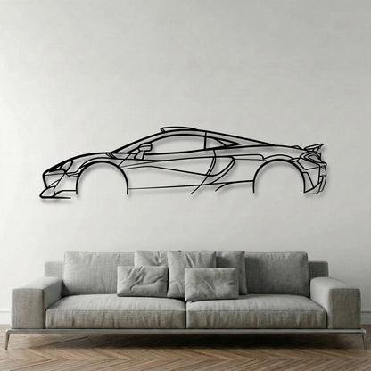 McLaren MSO 600LT Metal Wall Art - DopeCars