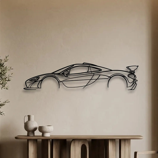 McLaren P1 Metal Wall Art - DopeCars