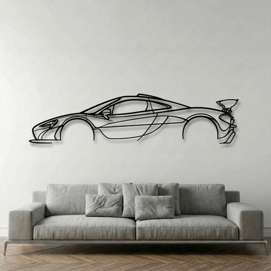 McLaren P1 Metal Wall Art - DopeCars