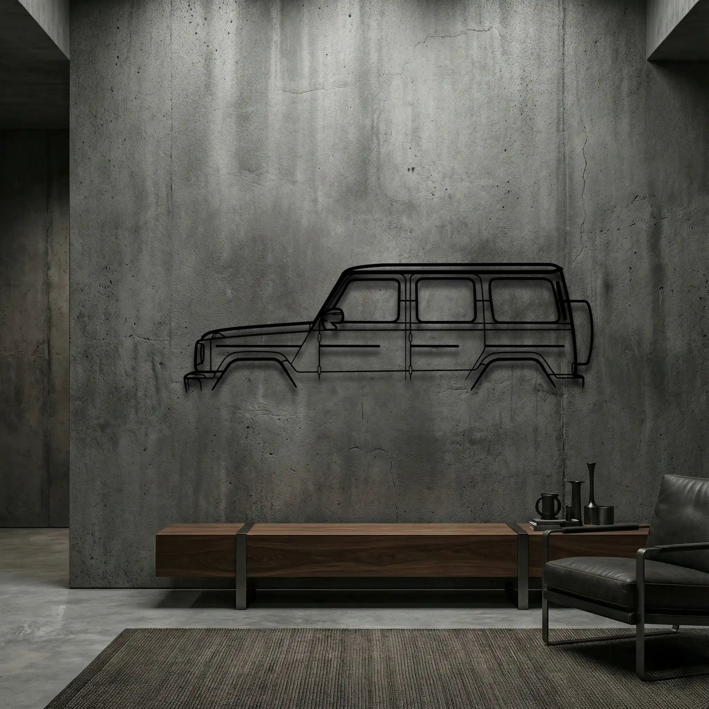 Mercedes-AMG G63 Metal Wall Art