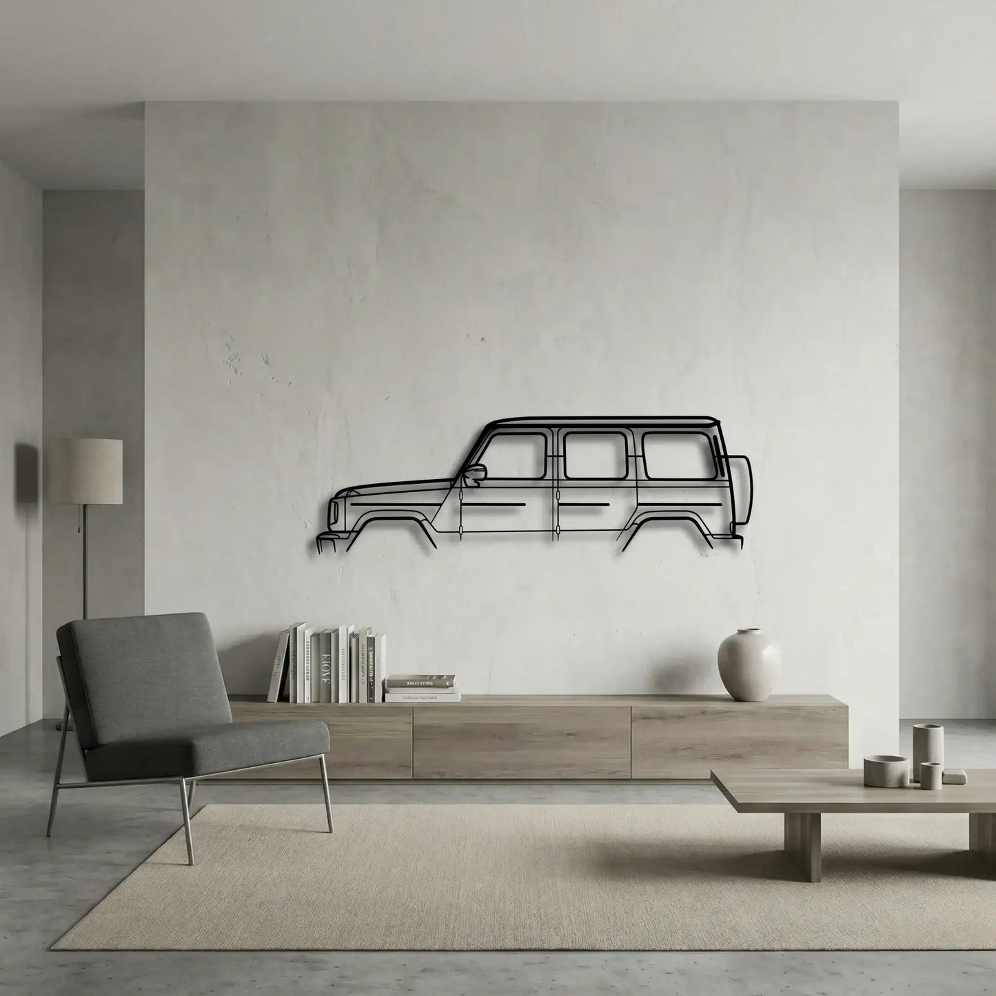 Mercedes-AMG G63 Metal Wall Art