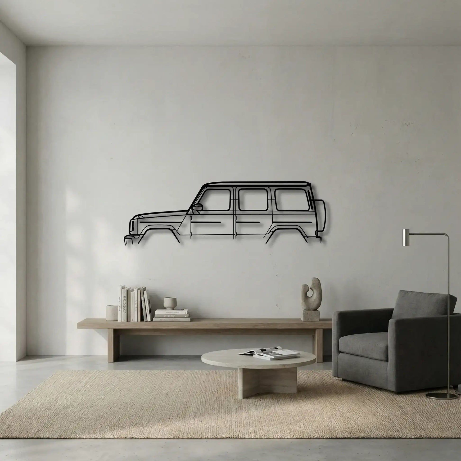 Mercedes-AMG G63 Metal Wall Art