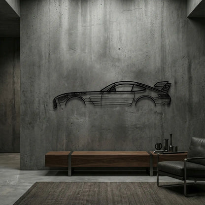 Mercedes-AMG GT Black Series Metal Wall Art