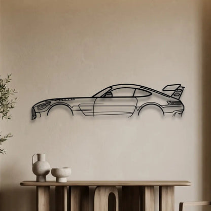 Mercedes-AMG GT Black Series Metal Wall Art - DopeCars