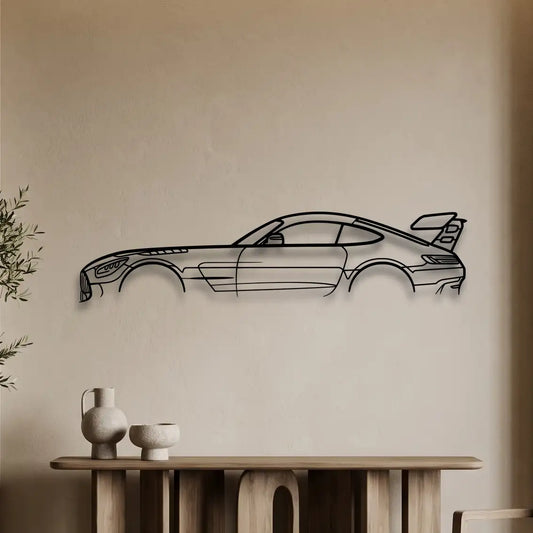 Mercedes-AMG GT Black Series Metal Wall Art - DopeCars