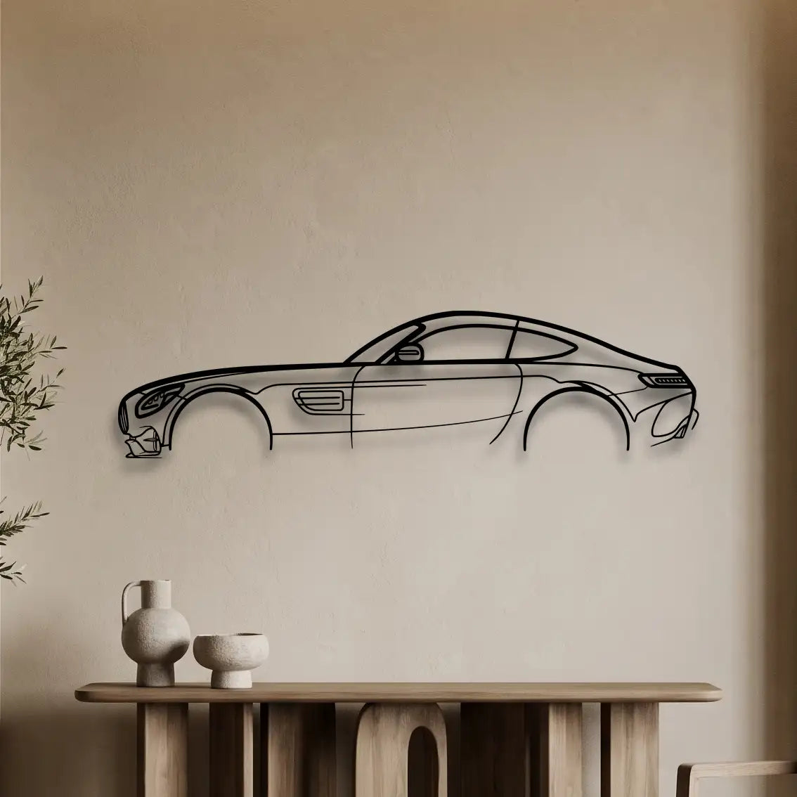Mercedes-AMG GT Metal Wall Art - DopeCars