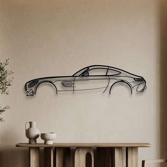 Mercedes-AMG GT Metal Wall Art - DopeCars
