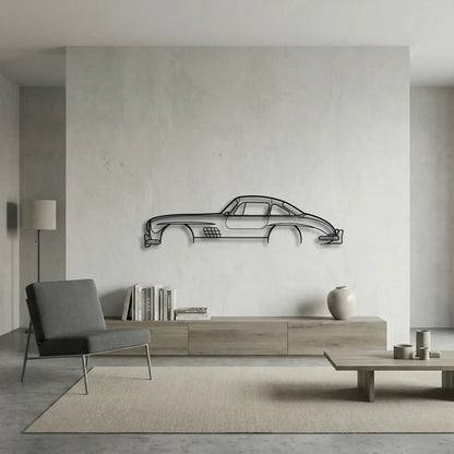 Mercedes-Benz 300SL Metal Wall Art
