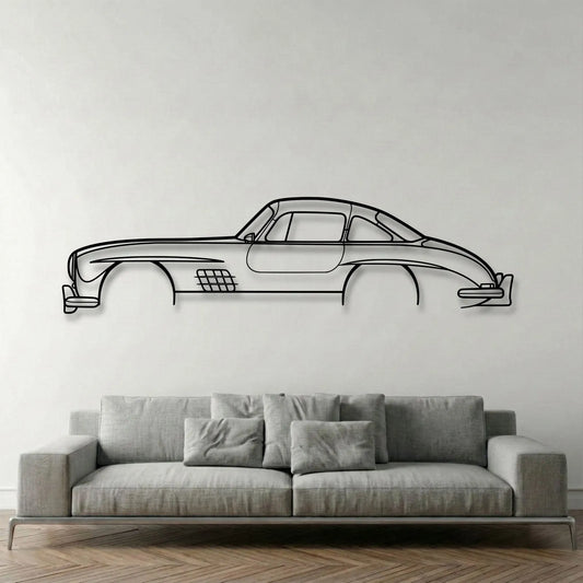 Mercedes-Benz 300SL Metal Wall Art - DopeCars