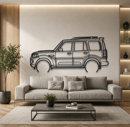 Mahindra Scorpio Classic Metal Wall Art