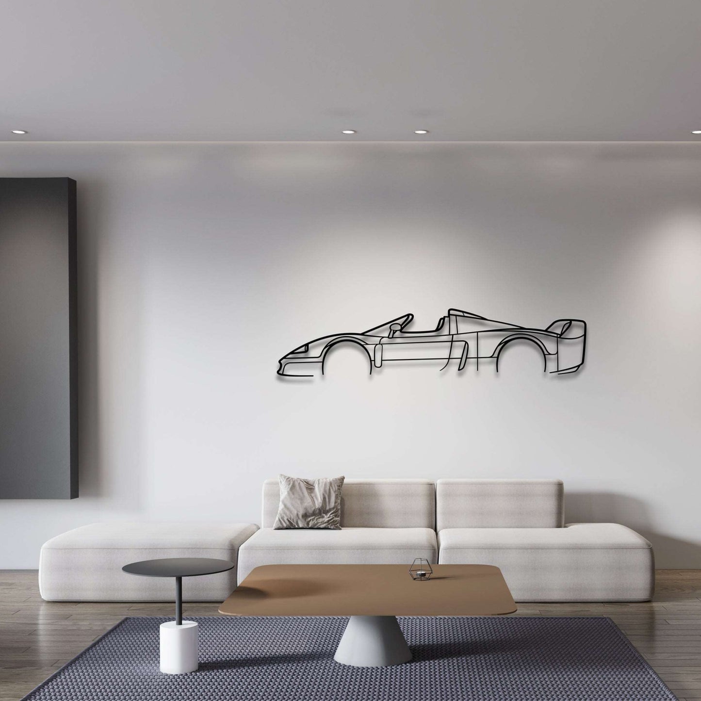 Maserati MC12 METAL WALL ART - DopeCars