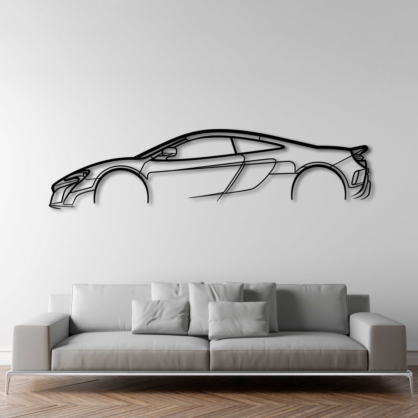 McLaren 675LT METAL WALL ART - DopeCars