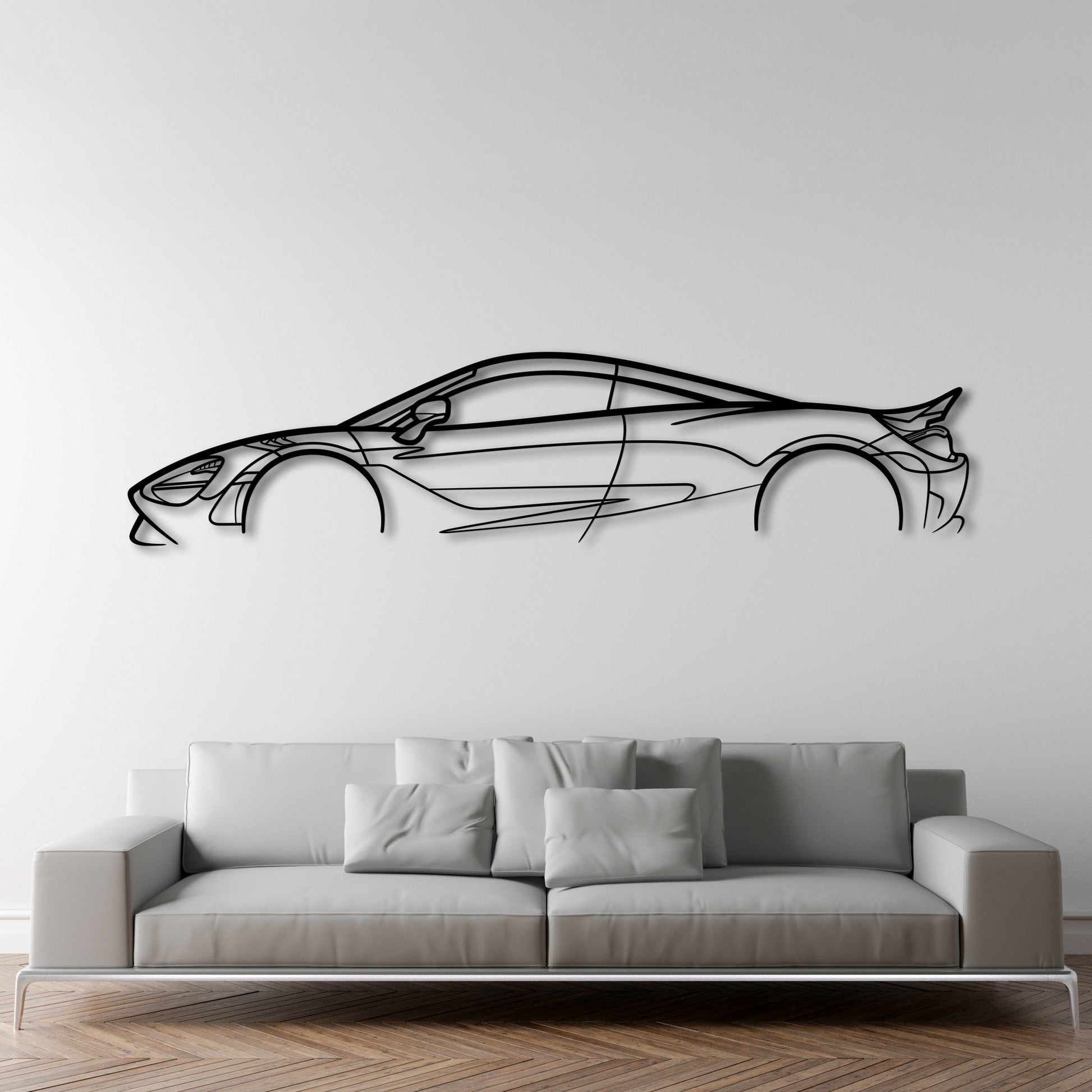 McLaren 765LT METAL WALL ART - DopeCars