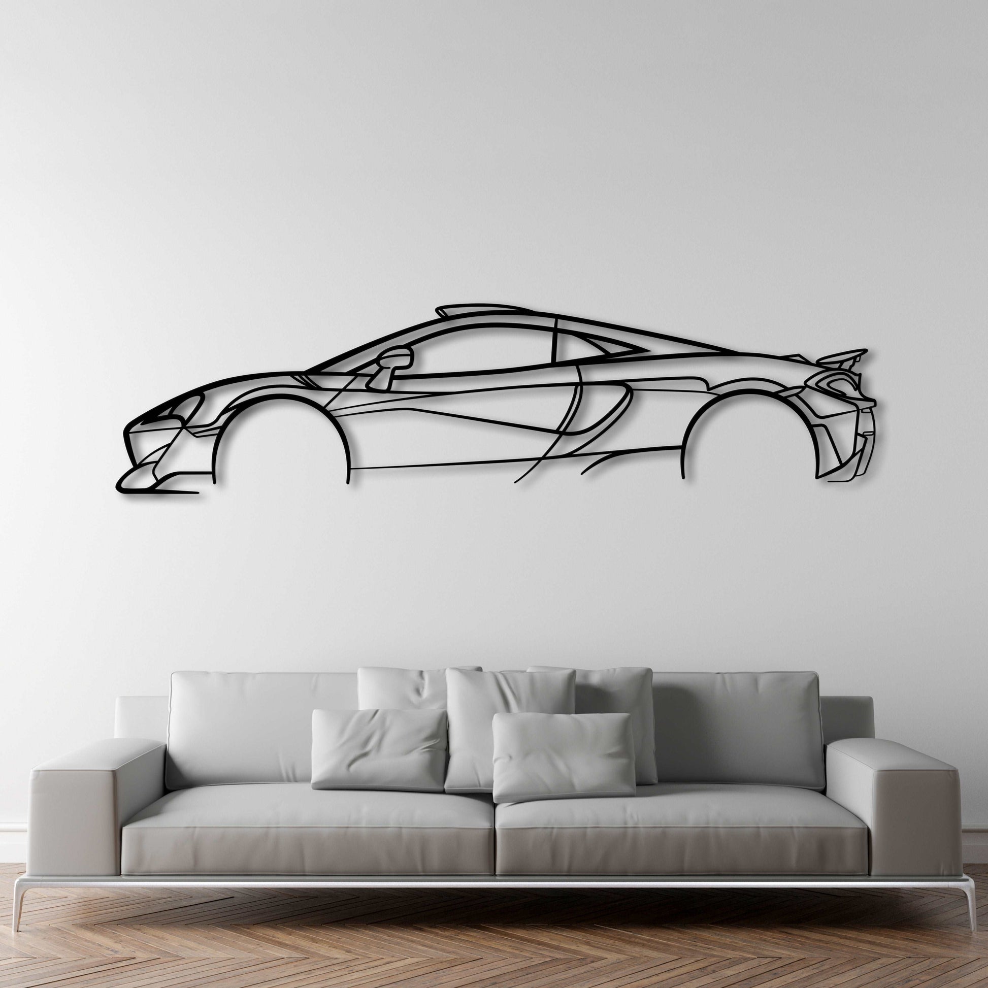 McLaren MSO 600LT METAL WALL ART - DopeCars