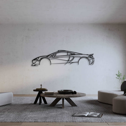 McLaren MSO 600LT METAL WALL ART - DopeCars