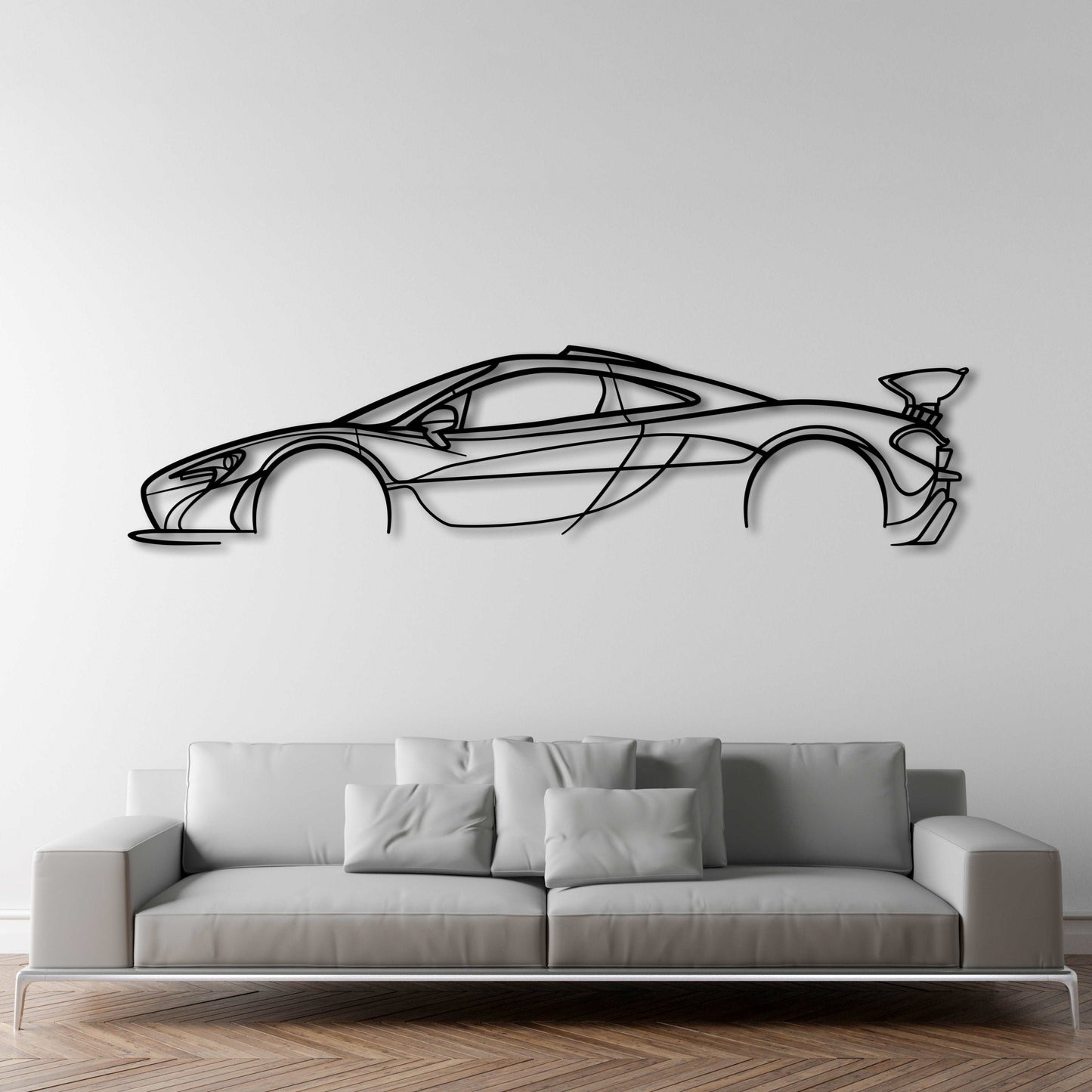 McLaren P1 METAL WALL ART - DopeCars