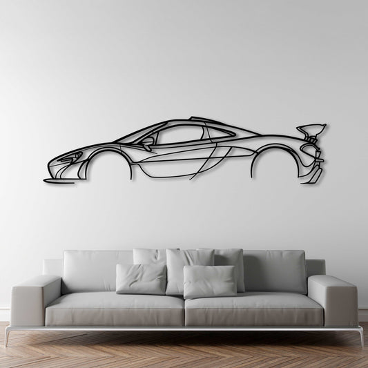 McLaren P1 METAL WALL ART - DopeCars