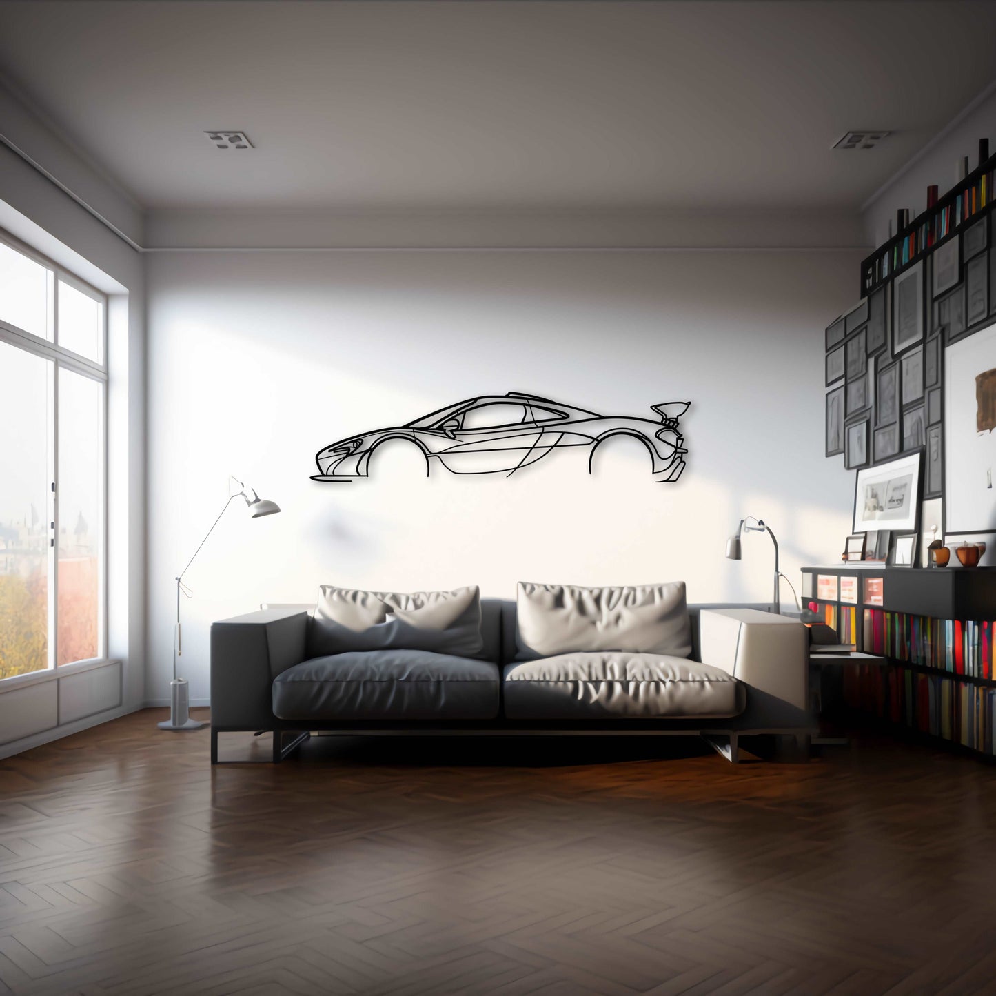 McLaren P1 METAL WALL ART - DopeCars