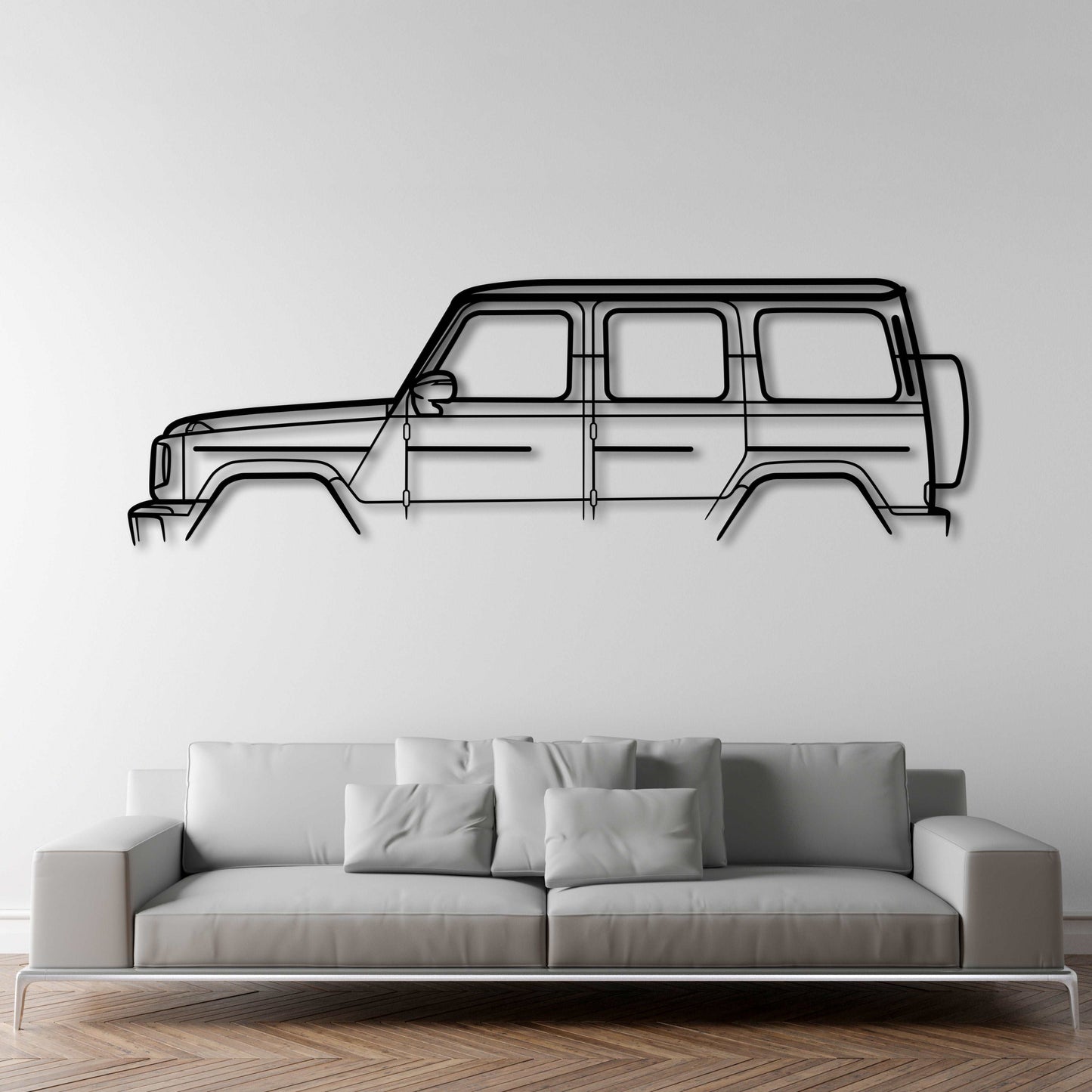 MERCEDES-AMG G63 METAL WALL ART - DopeCars