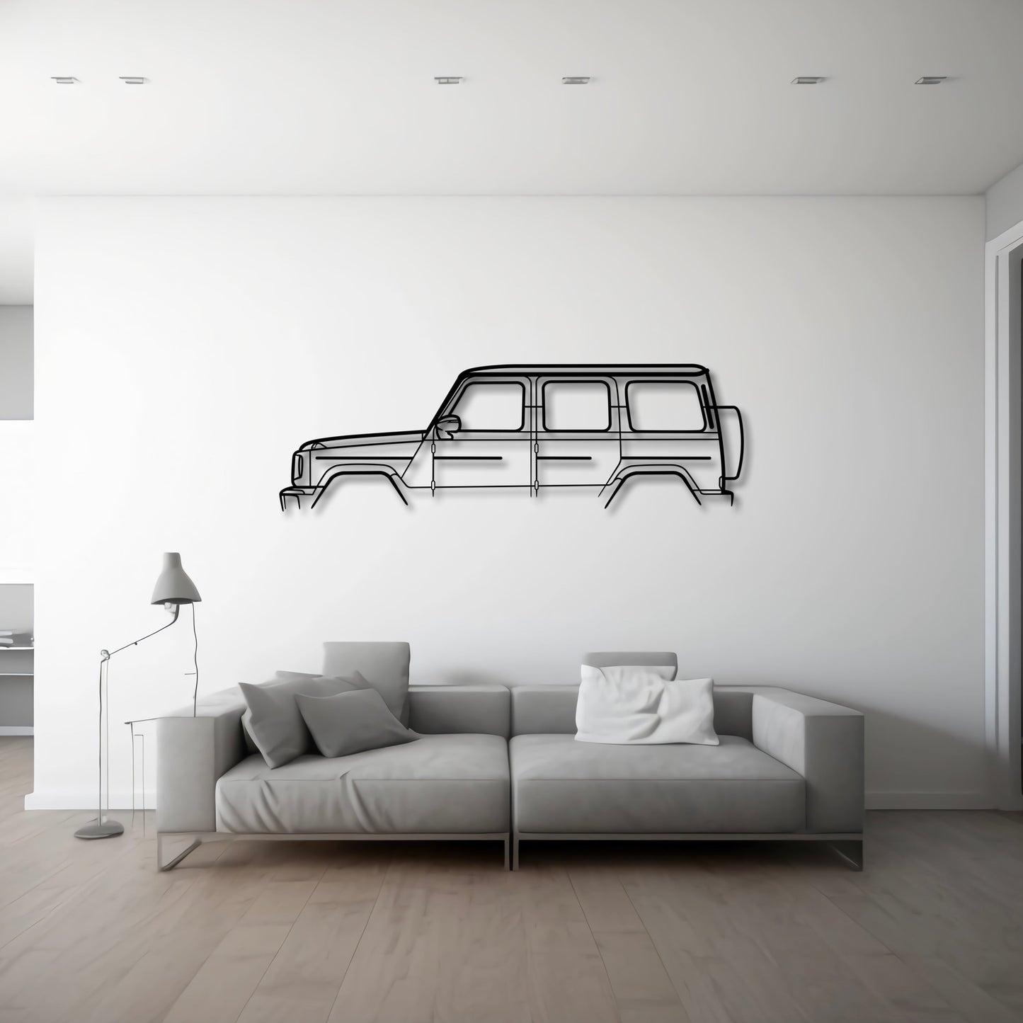 MERCEDES-AMG G63 METAL WALL ART - DopeCars