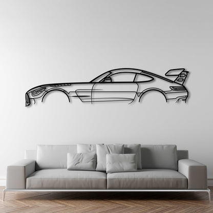 Mercedes-AMG GT Black Series METAL WALL ART - DopeCars