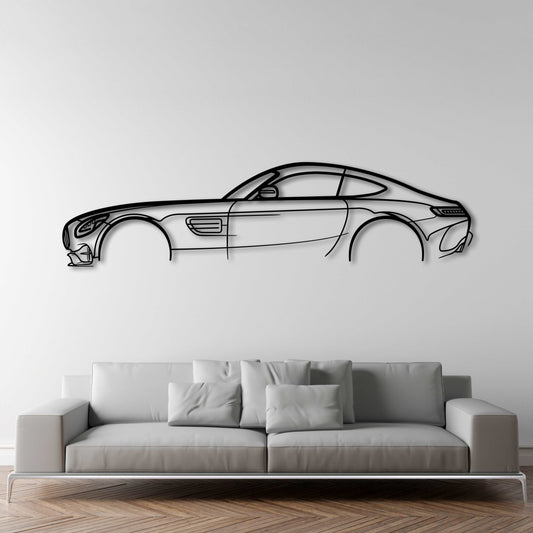 Mercedes-AMG GT METAL WALL ART - DopeCars