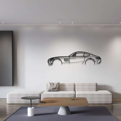 Mercedes-AMG GT METAL WALL ART - DopeCars