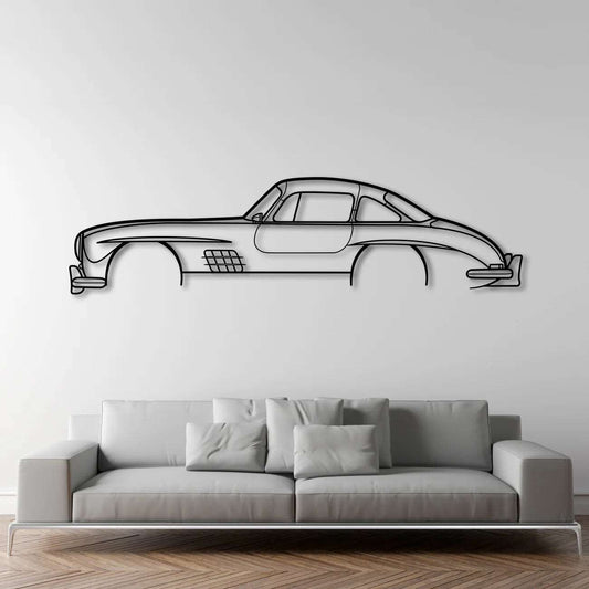 MERCEDES-BENZ 300SL METAL WALL ART - DopeCars