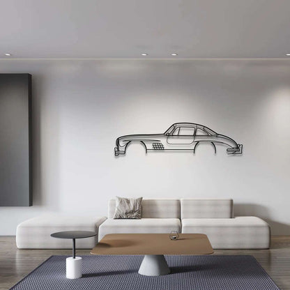 MERCEDES-BENZ 300SL METAL WALL ART - DopeCars