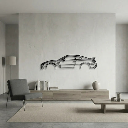 Nissan GT-R (R35) Metal Wall Art