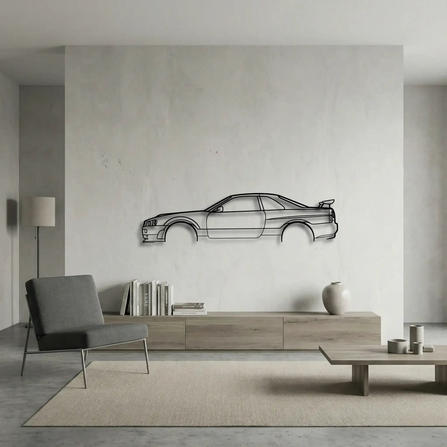 Nissan R34 Metal Wall Art