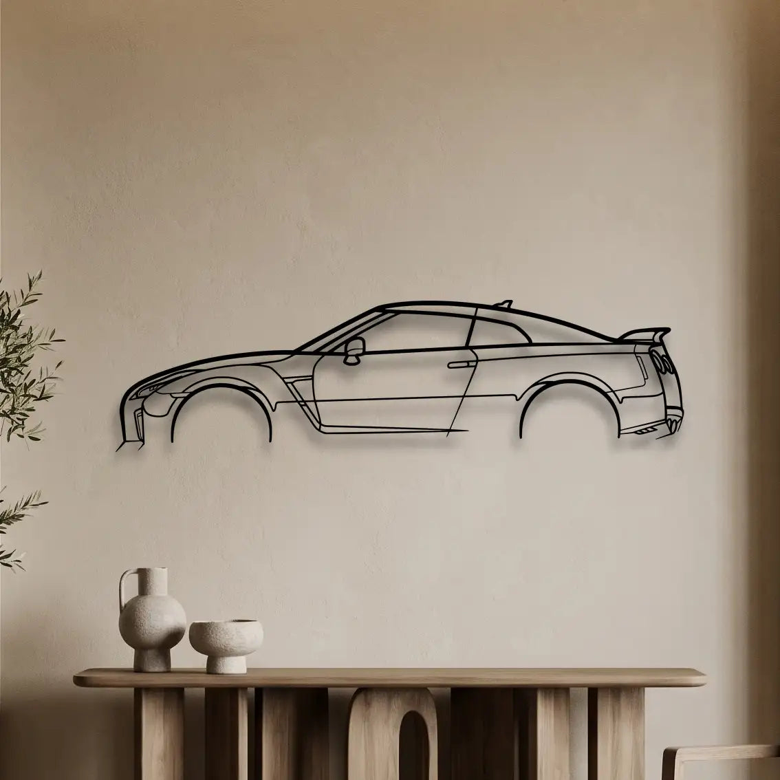 Nissan GT-R (R35) Metal Wall Art - DopeCars