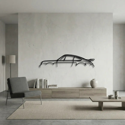 Porsche 911 930 Turbo Standard Metal Wall Art