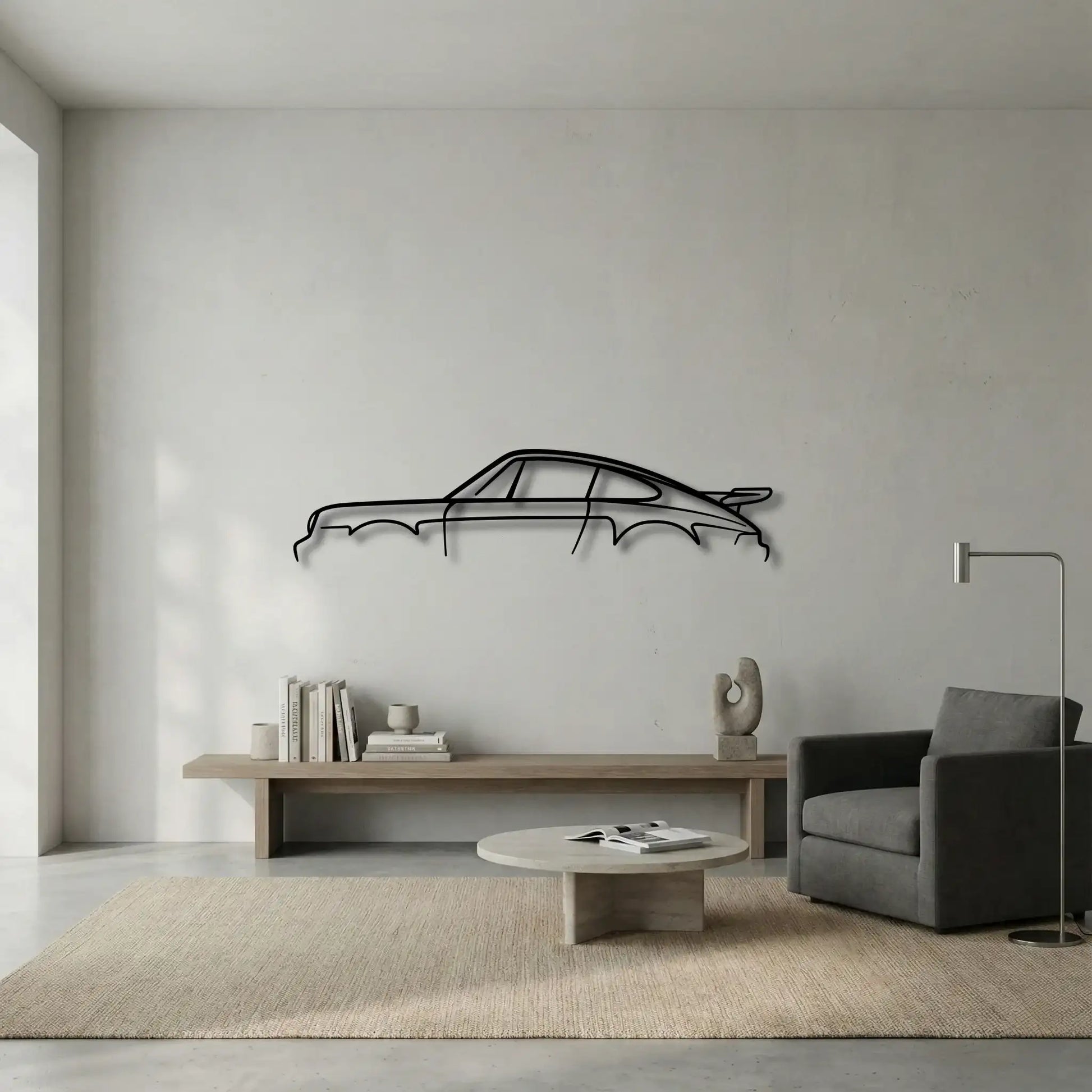 Porsche 911 930 Turbo Standard Metal Wall Art