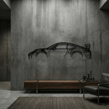 Porsche 911 GT2 RS (991.2) Metal Wall Art