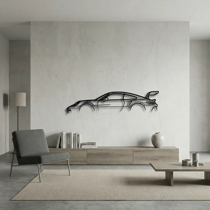 Porsche 911 GT3 RS Metal Wall Art
