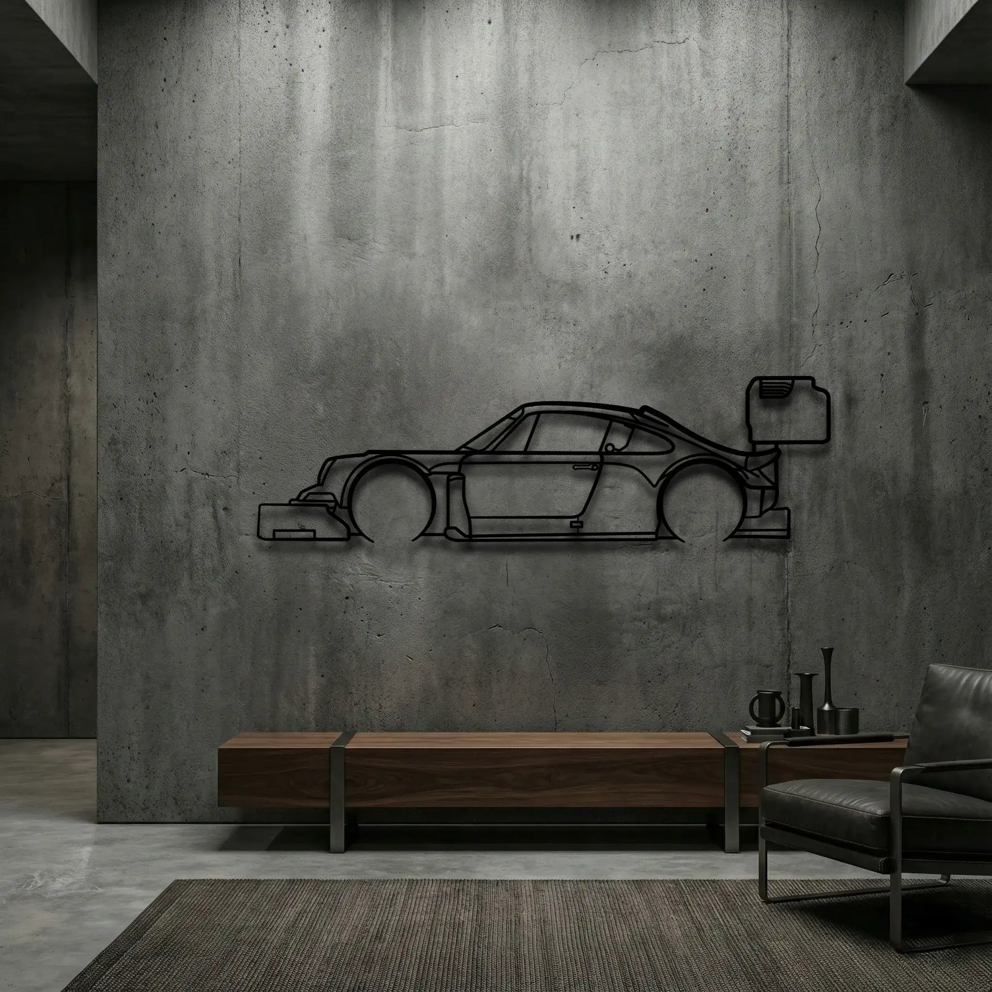 Porsche 911 Pikes Peak Metal Wall Art