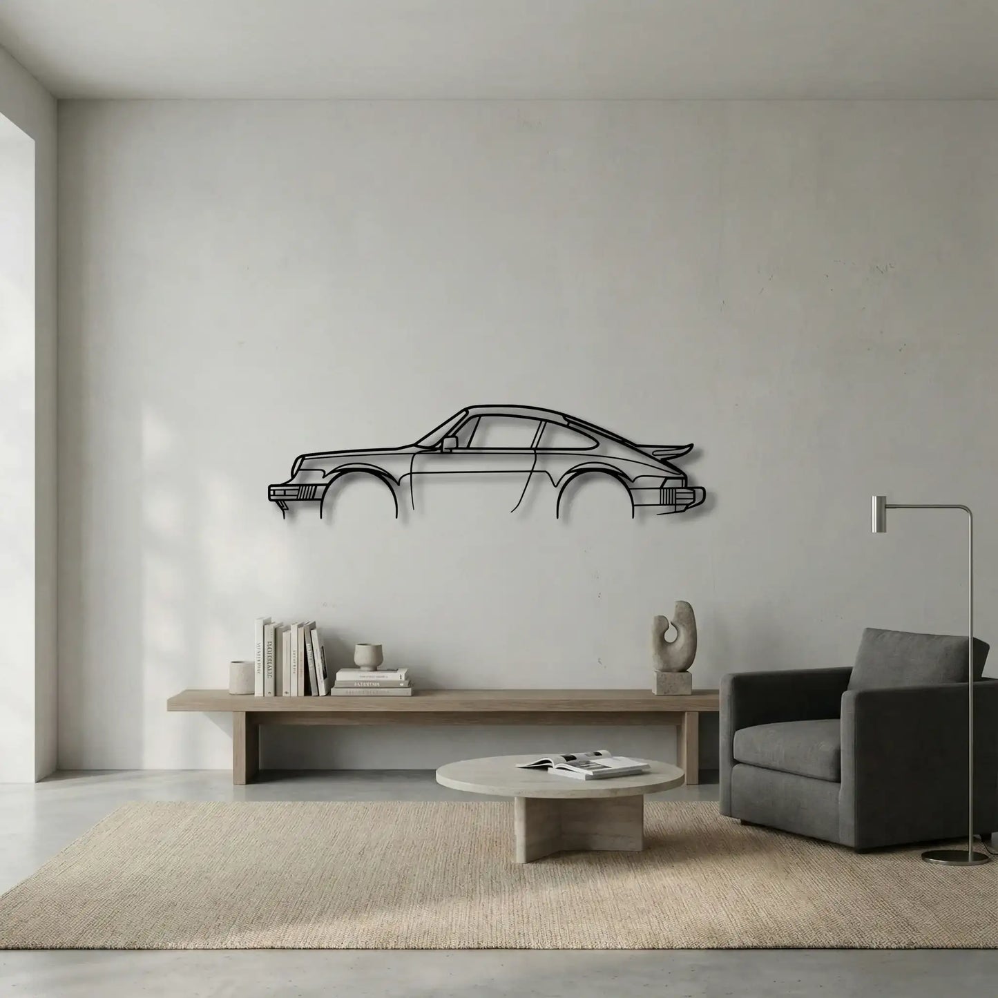 Porsche 930 Turbo Metal Wall Art