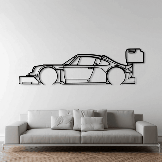 PORSCHE 911 PIKES PEAK METAL WALL ART - DopeCars