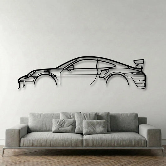 Porsche 911 GT2 RS (991.2) Metal Wall Art - DopeCars