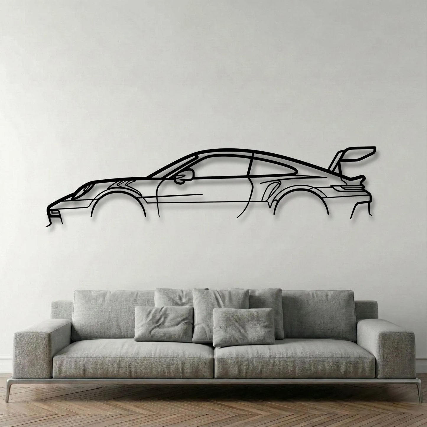 Porsche 911 GT3 RS Metal Wall Art - DopeCars