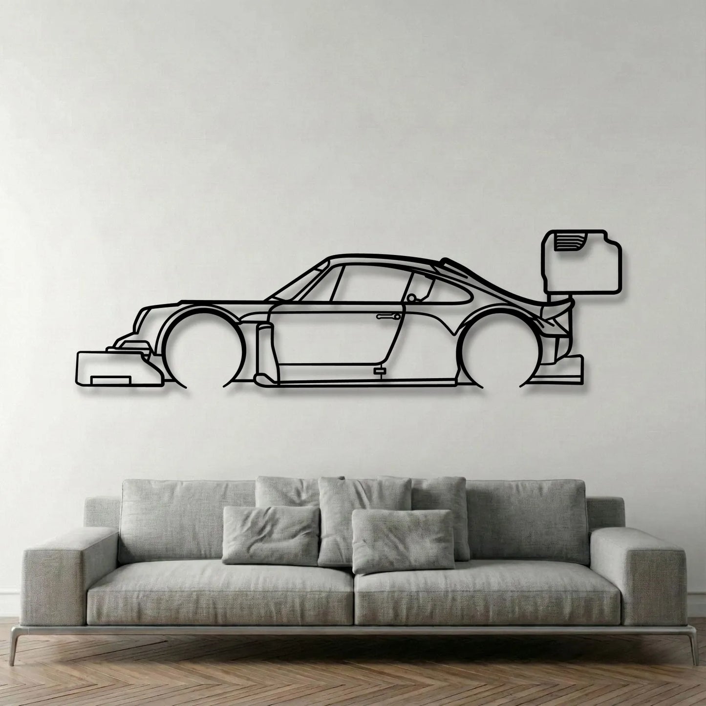 Porsche 911 Pikes Peak Metal Wall Art - DopeCars