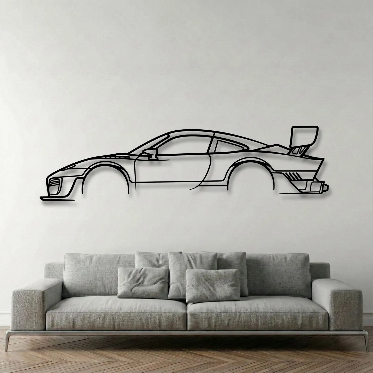 Porsche 935 Metal Wall Art - DopeCars